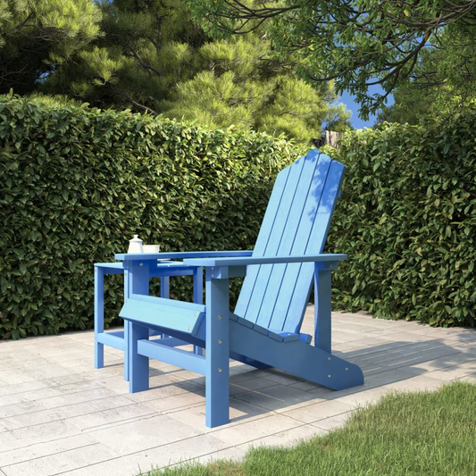 Apex Patio Adirondack Chair HDPE Aqua Blue